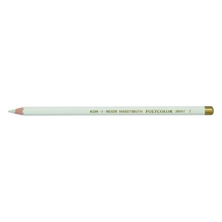 Creion Color Koh-I-Noor Polycolor K3800 - 1 Alb Titan