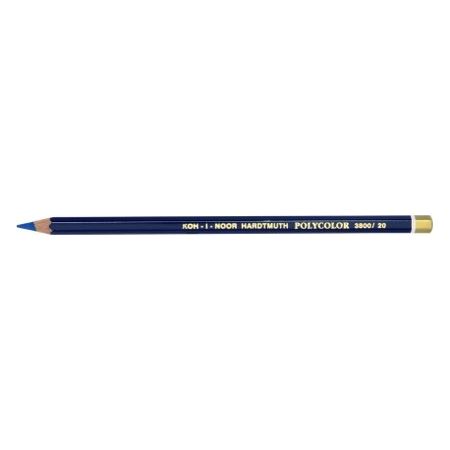 Creion Color Koh-I-Noor Polycolor K3800 - 20 Albastru Prusia