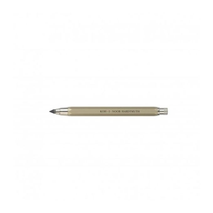 Creion mecanic din metal, Koh-I-Noor, Varf 5.6 mm, auriu