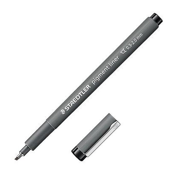 Liner Pigment Staedtler, Varf Tesit, negru