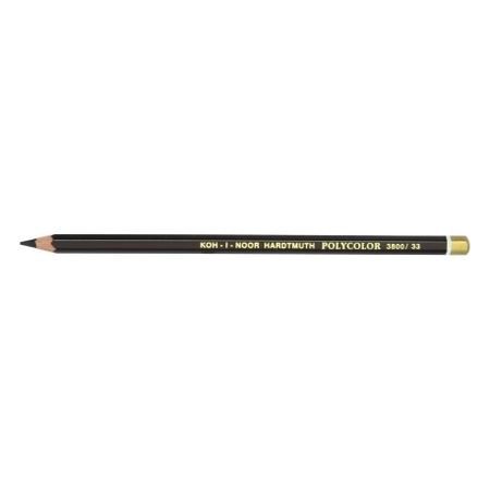 Creion Color Koh-I-Noor Polycolor K3800 - 33 Maron Inchis