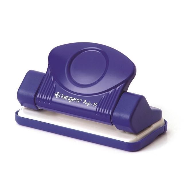 Perforator Kangaro Perfo10 (10coli), albastru