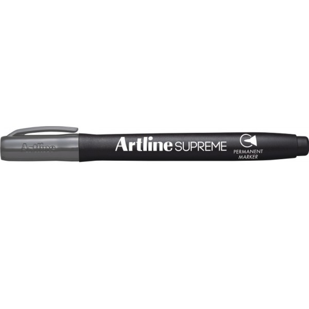 Marker Permanent Artline Supreme 1mm Grey