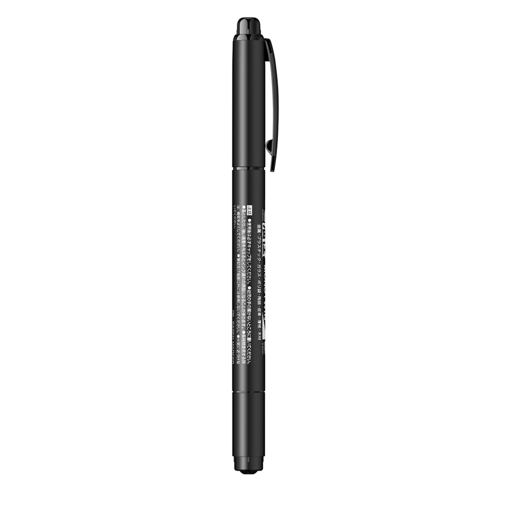 Marker Tombow TwinTone, cu 2 Varfuri - OS-TME33, negru - Image 4