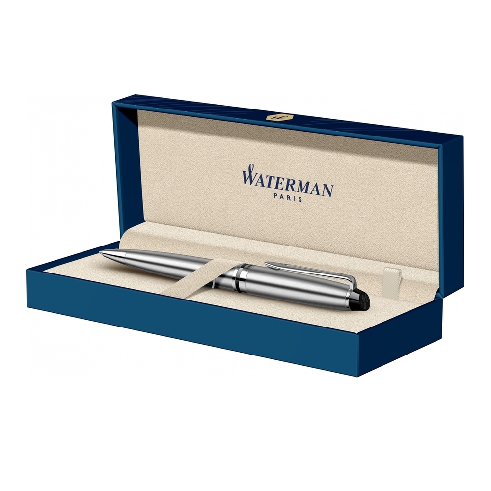 Pix Waterman, Expert, Essential Stainless Steel CT, finisaje din Crom - Image 7