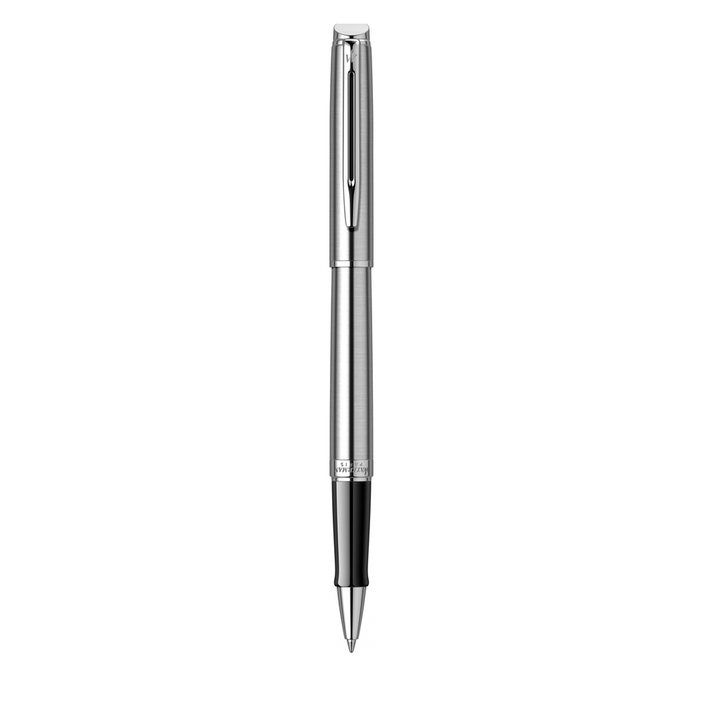 Roller Waterman, Hemisphere, Essential Stainless Steel CT, finisaje din Crom