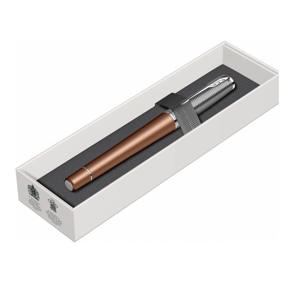 Stilou Parker, Urban Royal, Premium Orange CT, finisaje din Crom - Image 9