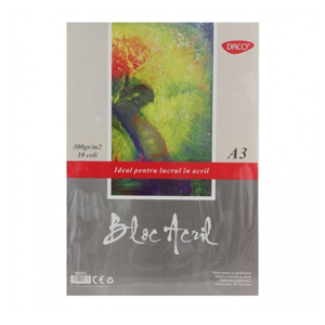 Bloc Desen Acrilice
