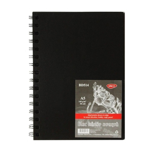Bloc Desen Hartie Neagra