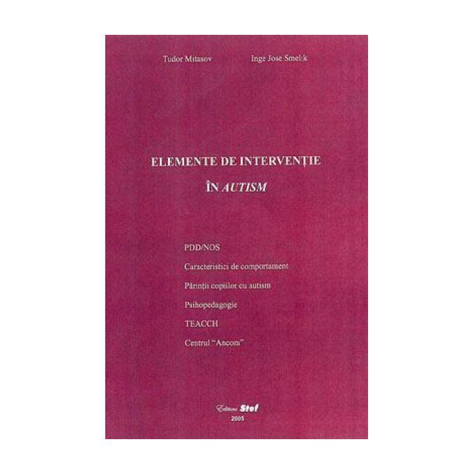 Elemente de interventie in autism