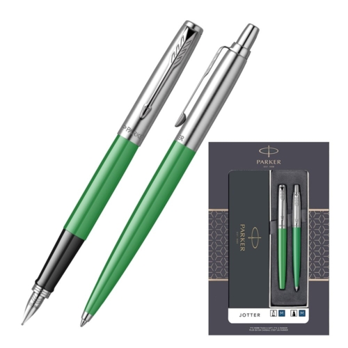 Set Pix si Stilou Parker Jotter, Verde